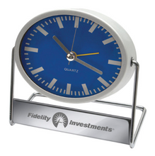 Load image into Gallery viewer, Metal Desk Clock
