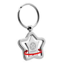 Load image into Gallery viewer, Star Swivel Metal Keychain