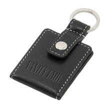 Load image into Gallery viewer, Leather Key Fob With Mini Photo Wallet