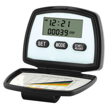 Load image into Gallery viewer, Multi Function Pedometer With 2-line Display