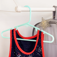 Load image into Gallery viewer, 5-Pack Kids Plastic Hangers with Notches, Sherbet