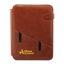 Load image into Gallery viewer, Universal Tablet Folio With Built-in Power Bank