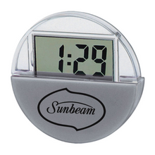 Load image into Gallery viewer, Suction Cup LCD Clock And Calendar