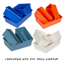 Load image into Gallery viewer, Kids Toy Storage Organizer with 12 Bins, Gray