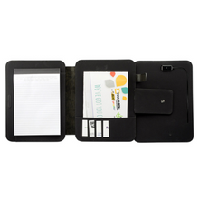 Load image into Gallery viewer, Universal Tablet Folio With Built-in Power Bank