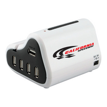 Load image into Gallery viewer, 4 Port USB Hub With Automatic Letter Opener And Alarm Clock