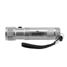 Load image into Gallery viewer, Metal Led Flashlight With Laser Pointer