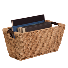 Load image into Gallery viewer, Seagrass Basket With Handles, Natural
