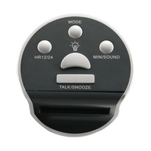 Load image into Gallery viewer, Talking Lcd Alarm Clock With Desk Light