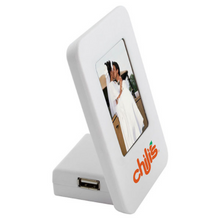 Load image into Gallery viewer, 4 Port Usb Hub With Photo Frame