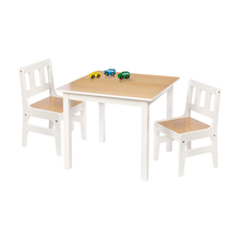 Load image into Gallery viewer, Kids Table & Chairs Set, White