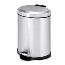 Load image into Gallery viewer, 5L Oval Stainless Steel Step Trash Can