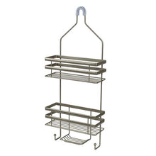 Load image into Gallery viewer, Flat Wire Steel Shower Caddy, Grey