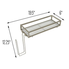 Load image into Gallery viewer, Over-The-Toilet Toilet Paper and Storage Tray