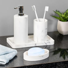 Load image into Gallery viewer, 4-Piece Bathroom Accessories Set