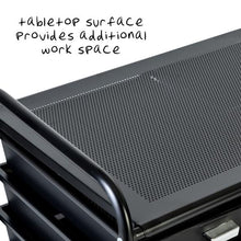 Load image into Gallery viewer, 12-Drawer Rolling Storage and Craft Cart Organizer, Black