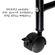 Load image into Gallery viewer, 12-Drawer Rolling Storage and Craft Cart Organizer, Black