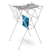 Load image into Gallery viewer, Expandable Drying Rack with Mesh Top, White Finish