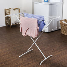Load image into Gallery viewer, Metal X-Frame Collapsible Drying Rack