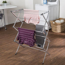 Load image into Gallery viewer, Commercial Accordion Drying Rack, Chrome