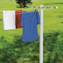 Load image into Gallery viewer, T-Post for 5-Line Outdoor Clothes Drying, White