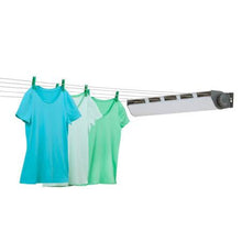 Load image into Gallery viewer, 5-Line Extendable Clothesline, White