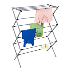 Load image into Gallery viewer, Expandable Knockdown Drying Rack, Silver