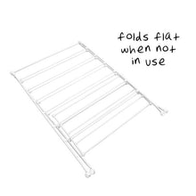 Load image into Gallery viewer, Large A-Frame Clothes Drying Rack, White