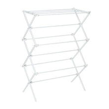 Load image into Gallery viewer, Collapsible Clothes Drying Rack, White