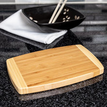 Load image into Gallery viewer, Joyce Chen Small Burnished 6x9-Inch Bamboo Cutting Board
