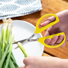 Load image into Gallery viewer, Joyce Chen Original Unlimited Kitchen Scissors with Yellow Handles