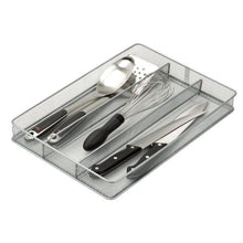 Load image into Gallery viewer, 16'' x 11'' 3-Compartment Silverware & Desk Drawer Organizer