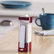 Load image into Gallery viewer, Sugar Dispenser, Red/Chrome