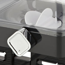 Load image into Gallery viewer, Compact Double Cereal Dispenser with Portion Control, Black