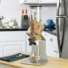 Load image into Gallery viewer, Single Canister Commercial Cereal Dispenser, Silver