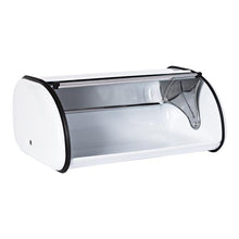 Load image into Gallery viewer, Retro Kitchen Bread Box, White