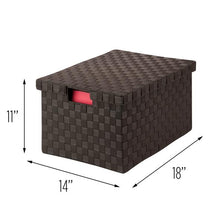 Load image into Gallery viewer, Large File Storage Box, Espresso