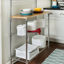 Load image into Gallery viewer, 5-Piece Dinnerware Storage Set, White