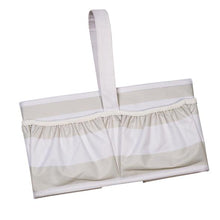 Load image into Gallery viewer, Explore + Store Baby Diaper Caddy, Grey Stripe