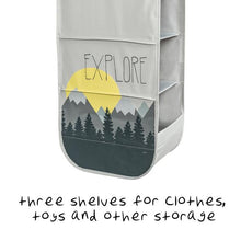 Load image into Gallery viewer, Explore + Store Kids Hanging Closet Organizer