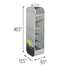 Load image into Gallery viewer, Explore + Store Kids Hanging Closet Organizer