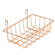 Load image into Gallery viewer, 8-Piece Wire Wall Grid with Storage Accessories, Copper
