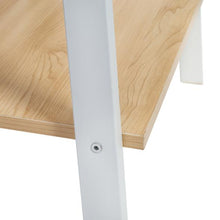 Load image into Gallery viewer, Wood and Metal A-Frame Ladder Shelf, 5 Tiers