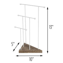 Load image into Gallery viewer, 5x13-Inch 3-Tier Jewelry Stand