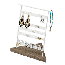 Load image into Gallery viewer, 5x8-Inch Jewelry Stand for Earrings and Rings