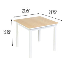 Load image into Gallery viewer, Kids Table & Chairs Set, White