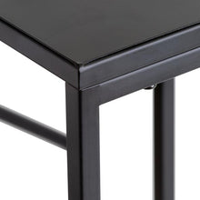 Load image into Gallery viewer, Set of 2 Square Side Tables, Black