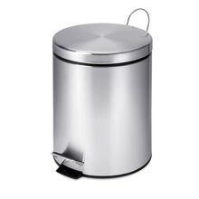 Load image into Gallery viewer, 5L Round Stainless Steel Trash Can