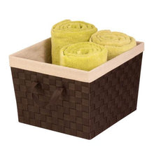 Load image into Gallery viewer, Double Woven Task-It Basket with Liner, Espresso