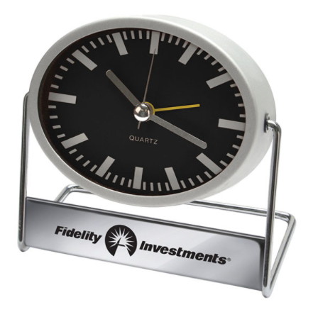 Metal Desk Clock